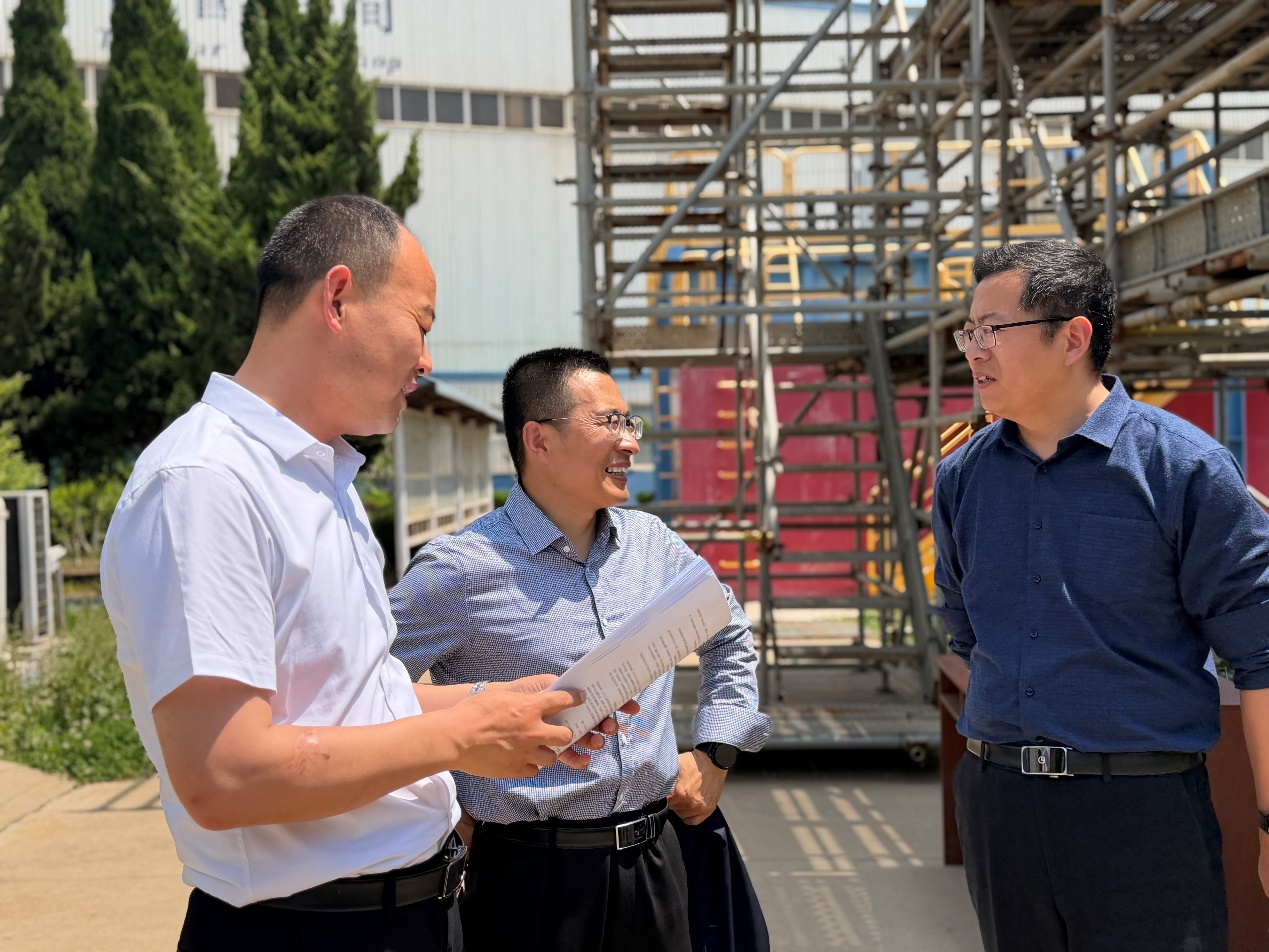 访企拓岗促就业，校企协同育英才——水利土木学院师生赴蓬莱巨涛海洋工程重工有限公司交流洽谈